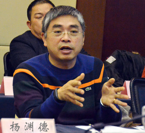 中國涂料工業(yè)協(xié)會楊淵德秘書長